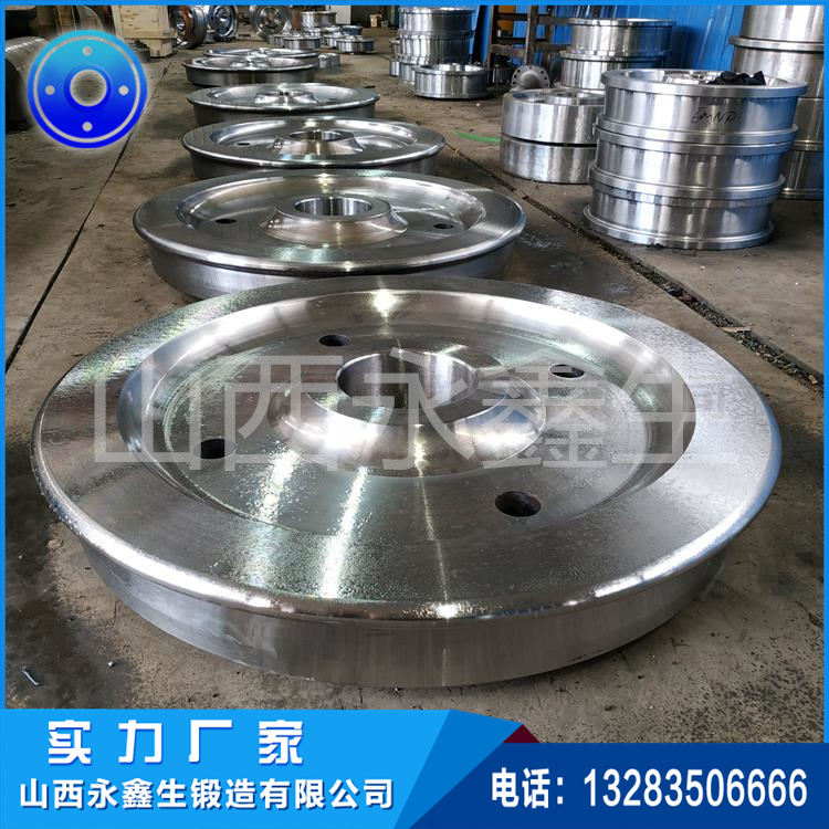 鋼水罐回轉(zhuǎn)車車輪鍛件