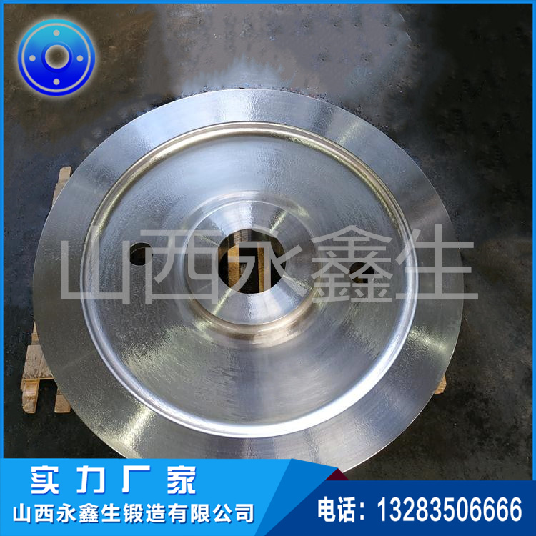 對滾輪架車輪鍛件