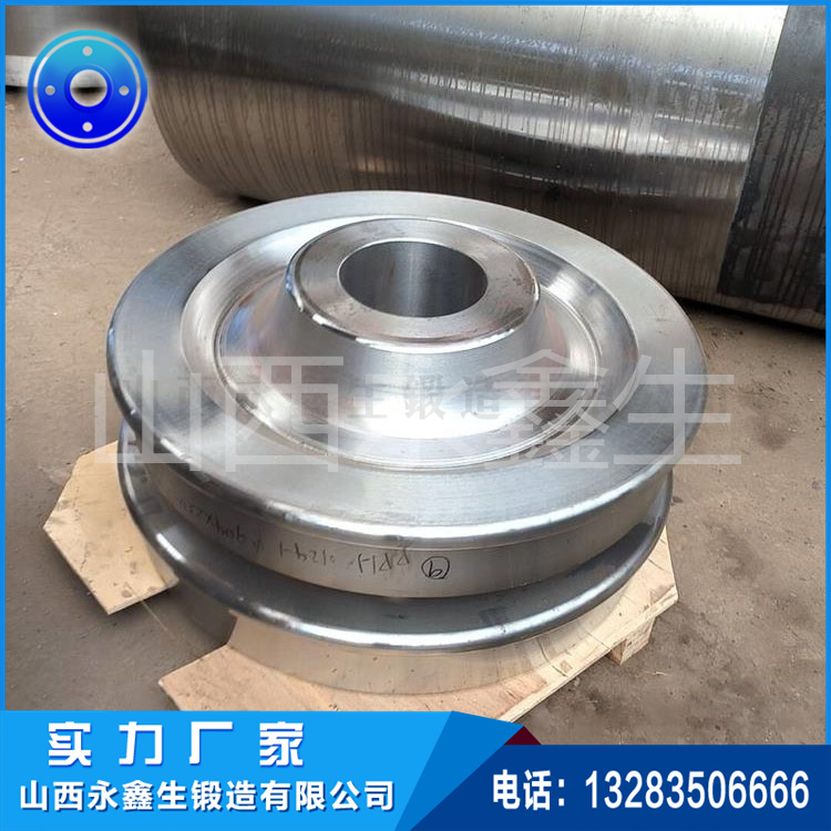 斜船架鍛造走輪鍛件